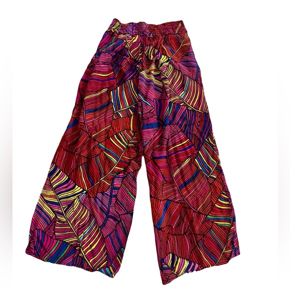 Philosophy Wide Leg Swim Coverup Pants - Picture 5 of 12